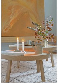 Кремав ръчно изработен вълнен килим подходящ за пране 140x200 cm Berber Soul – Lorena Canals