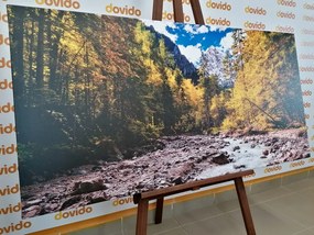 Картина на платно – Живописен планински пейзаж