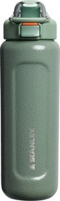 Зелена бутилка за пътуване бутилка от неръждаема стомана 700 ml Wellspring Bottle Hammertone Green – Stanley