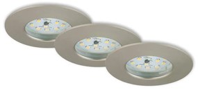 Briloner 7231-032-К-кт 3x LED Димируема лампа за баня LED/5,5W/230V IP44