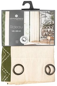 Завеса с бордюр atmosphera Exotic Panama, 140x260 см