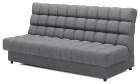 Сив шенилов сгъваем/с място за съхранение диван 197 cm Clareta – ELTAP