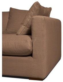 Светлокафяв велурен диван 175 cm Comfy - Scandic