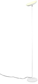 Бяла LED подова лампа (височина 178 cm) Specter – Trio