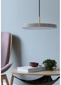 Светлосиво LED висящо осветително тяло с метален абажур ø 43 cm Asteria Medium – UMAGE