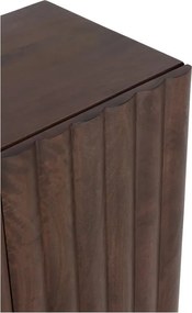 Кафяв скрин от масивно манго 160x80x40 cm Tamira – MOME