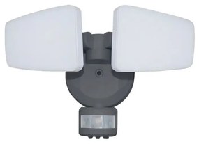 LED Екстериорен прожектор със сензор LED/24W/230V 3000/4000/6000K IP54 антрацит