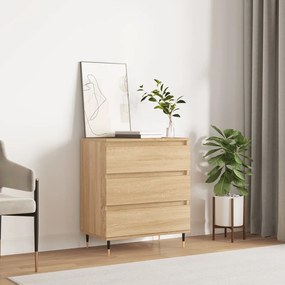 827175 vidaXL Сайдборд, дъб сонома, 60x35x70 см, инженерно дърво