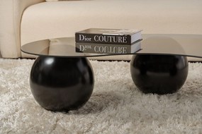 Кафе маса Sphere, цвят Черен Сив