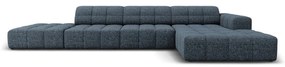 Син ъглов диван (десен ъгъл) Chicago - Cosmopolitan Design