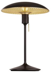 Черно-златен абажур ø 35 cm Manta Ray – UMAGE