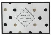 Подложка за хранене ТОЧКИ 45x30см PVC (0193666) - Horecano