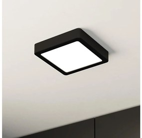 Eglo 900586 - Димируемо таванно осветително тяло FUEVA LED/11W/230V черно