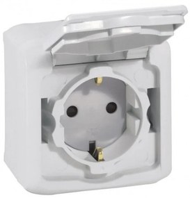 Legrand 782393 Шуко 16А Forix сив IP44 - КК10121