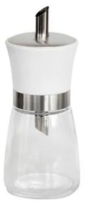 Top - Стъклена захарница с дозатор и бяла капачка 175мл (338145T-1-W)