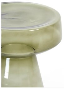 Стъклена кръгла странична масичка ø 37 cm Dakwa – Light &amp; Living