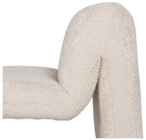 Бежово кресло от плат букле – Ixia