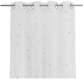 Бяло-сребриста завеса 140x260 cm Dinos – Casa Selección