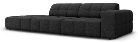 Антрацит шезлонг (десен ъгъл) Chicago – Cosmopolitan Design