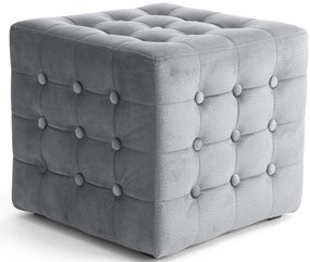 Пуф Wisdom-светло сиво