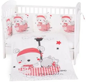 Kikka Boo - Спален комплект 6 части 60/120 Pirates