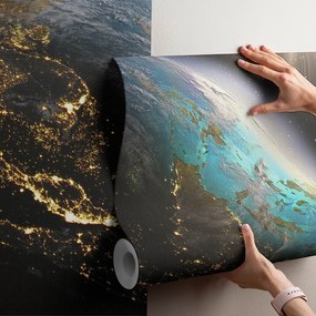 Фототапет космически светлини