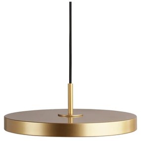 LED висящо осветително тяло златно с метален абажур ø 31 cm Asteria Mini – UMAGE