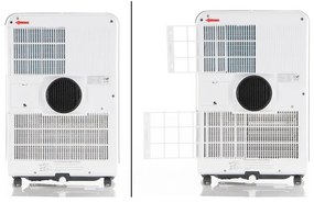 Мобилен климатик Ayco MAK35CH, 12 000 BTU, 4 режима, Таймер, Дистанционно, I Sleep, Бял