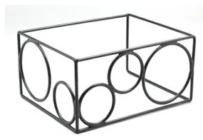 Horecano - Метален дисплей с неплъзгащо покритие ELEMENT 31.3x25.3x25.8см(901806BK)