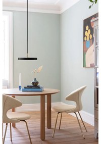 Черно LED затъмняващо се висящо осветително тяло с метален абажур ø 31 cm Asteria Plus Mini – UMAGE