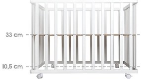 Сива кошара за игра 100x75 cm - Roba