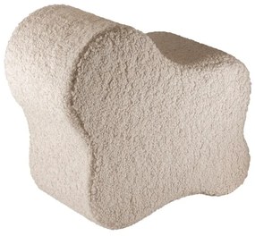 Светлокафяв детски пуф от букле Cloud – Wigiwama