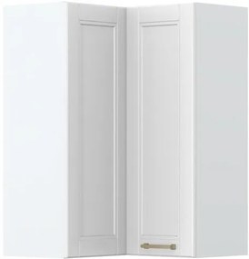 Висящ ъглов шкаф Tahoma V9-UG-2K-White matte
