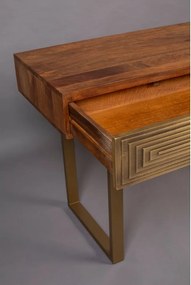 Конзолна маса с плот от мангово дърво, дължина 140 cm Volan - Dutchbone