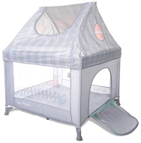 LORELLI Premium Кошара за игра MY PLACE с покрив GREY