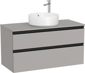 Мебел с две чекмеджета за умивалник върху плот A851960547, 100x46x53.7см