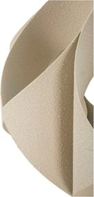 Бежова настолна лампа с метален абажур (височина 57 cm) Space – Mauro Ferretti