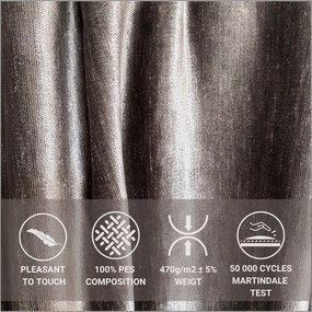 Кафяво тапицирано двойно легло с място за съхранение с включена подматрачна рамка 160x200 cm Aruba L – Maison de Rêve