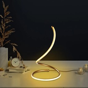 LED настолна лампа в златист цвят (височина 40 cm) Yay – Opviq lights