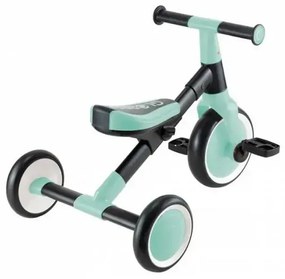 Детска триколка Globber Learning Trike 2 в 1 - ментово зелена