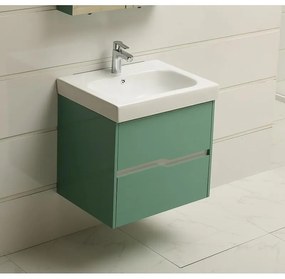 Конзолен PVC шкаф за баня ICP 6049 - 6049 - 1 GREEN