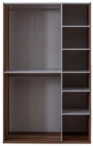 гардероб с три врати ZETT2MDF 134 сиво