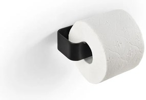 Черен стенен метален държач за тоалетна хартия Ume – Zone