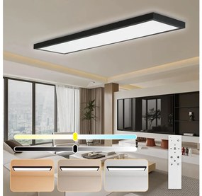 Brilagi-LED Димируема лампа за баня FRAME SMART LED/50W/230V IP44 черен + д.у.