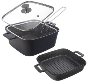 Алуминиеви съдове за печене 2 бр. 24,5x32,5 cm GRANDE – Orion