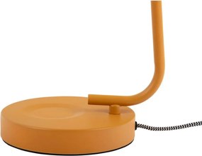 Метална настолна лампа в цвят жълта охра (височина 38,5 cm) Encantar – Leitmotiv