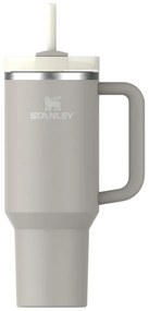 Светлосив термос със сламка от неръждаема стомана 1,18 l Quencher H2.0 FlowState Tumbler Ash – Stanley