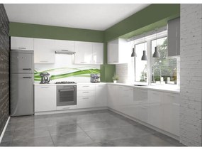 Шкаф за фурна Vento DP-60/82 60см Бял гланц
