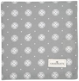 Тъмно сива памучна салфетка Saga - Green Gate