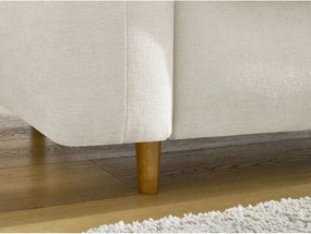 Бежов диван за ежедневно спане/сгъваем 220 cm Cocoone – Bobochic Paris